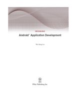beginning android application development