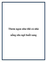 Thơm ngon như đãi cả nhà uống sữa ngô buổi sang pdf