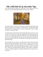 Sức cuốn hút kỳ lạ của nước Nga doc