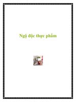 Ngộ độc thực phẩm pdf