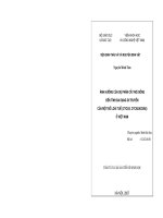 Ảnh hưởng của sự phân cắt nơi sống đến tính đa dạng di tuyền của một số loài Tuế (Cycas, Cycadaceae) ở Việt Nam