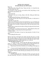 Đáp án đê thi thử môn văn  năm 2014 trường Hạ Hòa