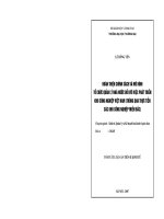 Hoàn thiện chính sách và mô hình tổ chức quản lý nhà nước đối với việc phát triển khu công nghiệp Việt Nam (Thông qua thực tiễn các khu công nghiệp miền Bắc)