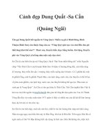 Cảnh đẹp Dung Quất -Sa Cần (Quảng Ngãi) ppt