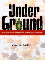 under ground-- how creatures of mud and dirt shape our world