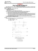 tính toán thiết kế dầm chủ