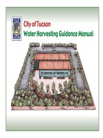city of tuscon. rainwater harvesting guide