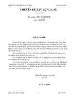 thuyết minh chuyên đề cầu