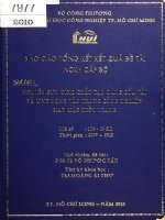 Nghiên cứu tính chất tạo dáng của vải và ứng dụng vào trong công nghiệp may mặc thời trang