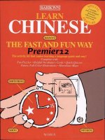 barron's learn chinese the fast and fun way