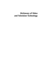 jack, k. (2002). dictionary of video and television technology