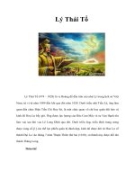Lý Thái Tổ pptx