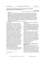 GIẢI PHÁP CHỦ YẾU NHẰM SỬ DỤNG CÓ HIỆU QUẢ ĐẤT GÒ ĐỒI Ở HUYỆN VÕ NHAI –TỈNH THÁI NGU pptx