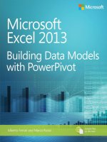 microsoft press excel 2013, building data models with powerpivot