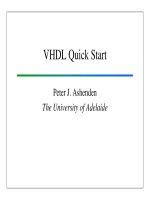 VHDL quick start