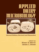 applied dairy microbiology, second edition - elmer h. marth