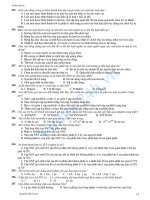 360 câu hỏi trắc nghiệm môn sinh phần 3 docx