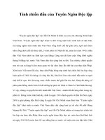 Tính chiến đấu của Tuyên Ngôn Độc lập pot