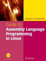 guide to assembly language programming in linux 2005