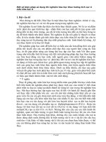 Sáng kiến Một số biện pháp sử dụng thí nghiệm tích cực trong dạy học thí nghiệm hóa học