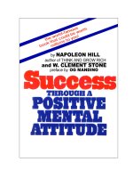 Success through a positive mental attitude