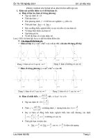 Ôn Thi Tốt Nghiệp Môn Toán 2014