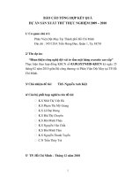 Hoàn thiện công nghệ dệt vải tơ tằm mặt hàng cravatte cao cấp