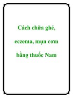 Cách chữa ghẻ, eczema, mụn cơm bằng thuốc Nam docx