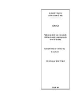 Nghiên cứu xác định các thông số ảnh hưởng đến chế độ làm việc của máy va rung trong công nghệ sản xuất cấu kiện bê tông