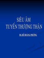Siêu âm tuyến thượng thận pptx