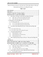phân tích kết quả, hiệu quả và đề xuất một số biện pháp nâng cao hiệu quả kinh doanh cho điện lực cao bằng