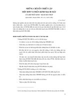 NHỮNG CHỈ DẪN THIẾT LẬP MỘT ĐƠN VỊ THẦN KINH MẠCH MÁU potx