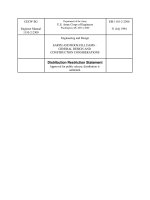 earth and rock fill dams general design and construction considerations