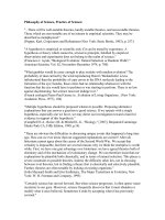 philosophy of science, practice of science (a collection of quotes)