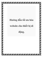 Hướng dẫn tối ưu hóa website cho thiết bị di động. pdf