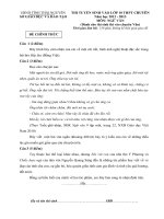 Đề thi học sinh giỏi lớp 10 THPT tỉnh Thái Nguyên năm 2013 môn Văn pptx