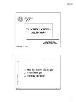 Tài chính công - Nhập môn pot