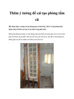 Thêm ý tưởng để cải tạo phòng tắm cũ docx