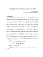 Chuyên đề về  bất đẳng thức cổ điển