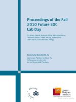 proceedings of the fall 2010 future soc lab day potx