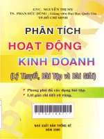 phân tích hoạt động kinh doanh