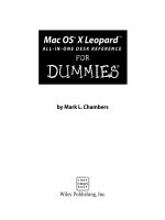 mac os x leopard all-in-one desk reference for dummies (isbn - 0470054344)
