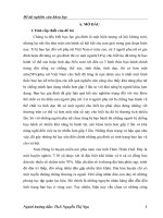 Hậu quả của nạn bạo lực gia đình đối với phụ nữ miền núi thực trạng tại huyện Nam Đông tỉnh Thừa Thiên Huế (giai đoạn 2008-2010)