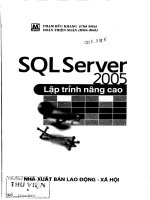 SQL SERVER 2005 LẬP TRÌNH NÂNG CAO