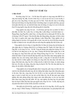 Nghiên cứu các giải pháp thủy lợi nhằm khai thác sử dụng hiệu quả nguồn nước sông cái lớn   cái bé