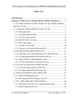 Xây dựng cơ sở dữ liệu địa hình tỷ lệ 110000 của tỉnh hà giang bằng phần mềm ArcGIS