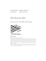 Toán Olympic quốc tế 2005 Tiếng Anh