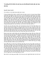 tư tưởng hồ chí minh về văn hóa và vấn đề bảo tồn bản sắc văn hóa dân tộc