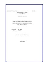 Nghiên cứu các giá trị của niệu bào đồ trong chẩn đoán và theo dõi tiến trình dậy thì của trẻ gái