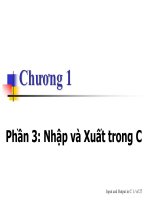 giáo trình C chương 1 phần 3
